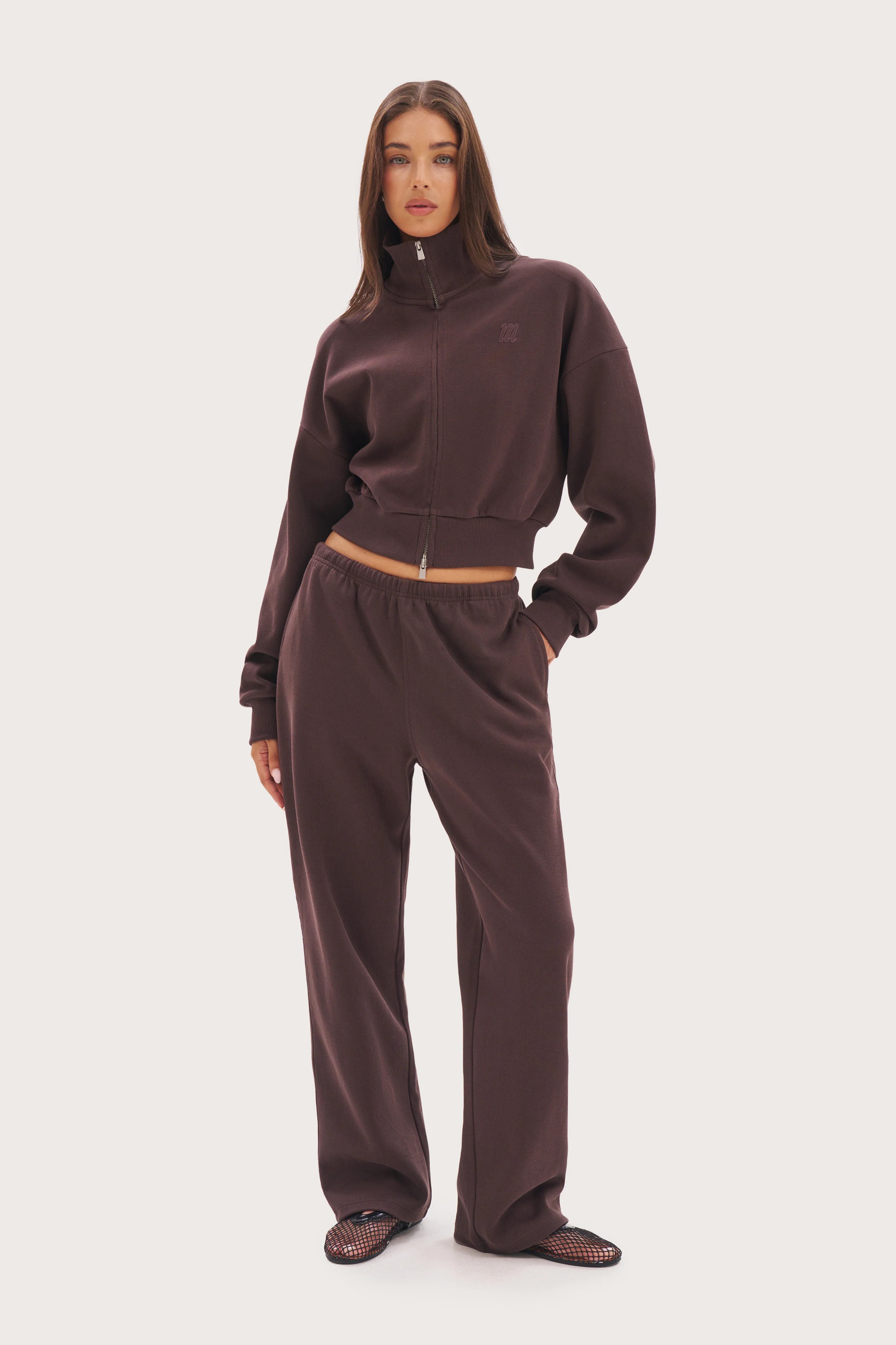 Maebe Daily Errands Joggers - Espresso Brown | Maebe UK
