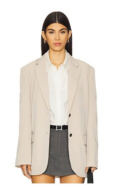 EAVES Siya Blazer in Beige from Revolve.com | Revolve Clothing (Global)