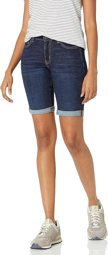 9" Mid Rise Denim Bermuda Short | Amazon (US)