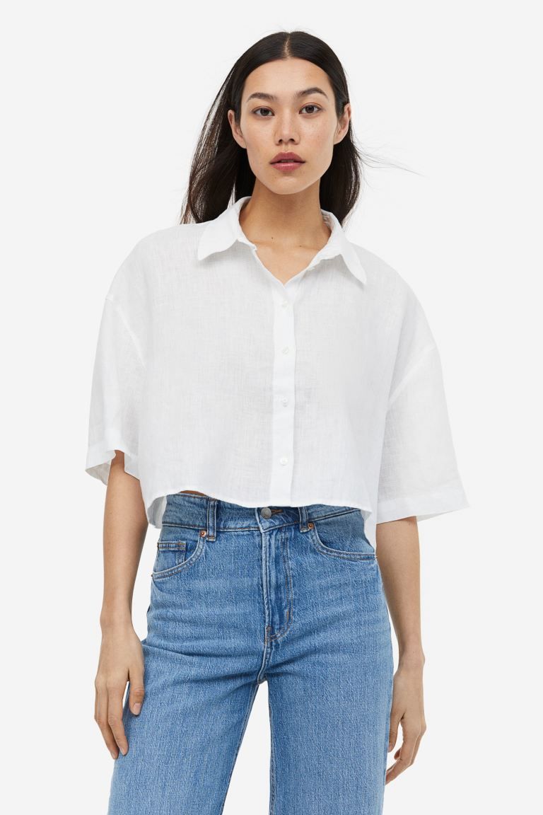 Oversized Linen Shirt | H&M (US)