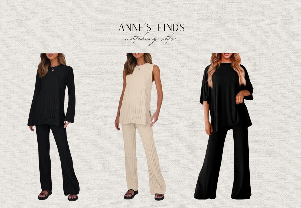 These matching sets come in regular sizes but are perfect for postpartum recovery!

They would make great going home from the hospital outfits for new mamas because they are elevated enough to wear in public but have enough stretch and softness for comfort. 

 #LTKFindsUnder50 #LTKFindsUnder100 #LTKTravel