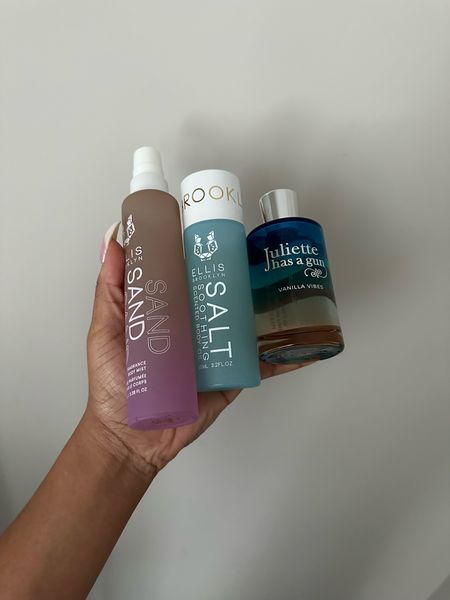 Fragrance combo to try! Start with the Ellis Brooklyn Salt body oil then add the Juliette Has a Gun Vanilla Vibes eau de parfum and top it off with the Ellis Brooklyn Sand body mist! You will smell like sea salt, the beach, and a sexy vanilla! Perfect summer scent!

#LTKbeauty