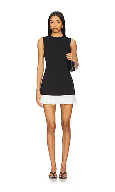MORE TO COME Alina Mini Dress in Black from Revolve.com | Revolve Clothing (Global)