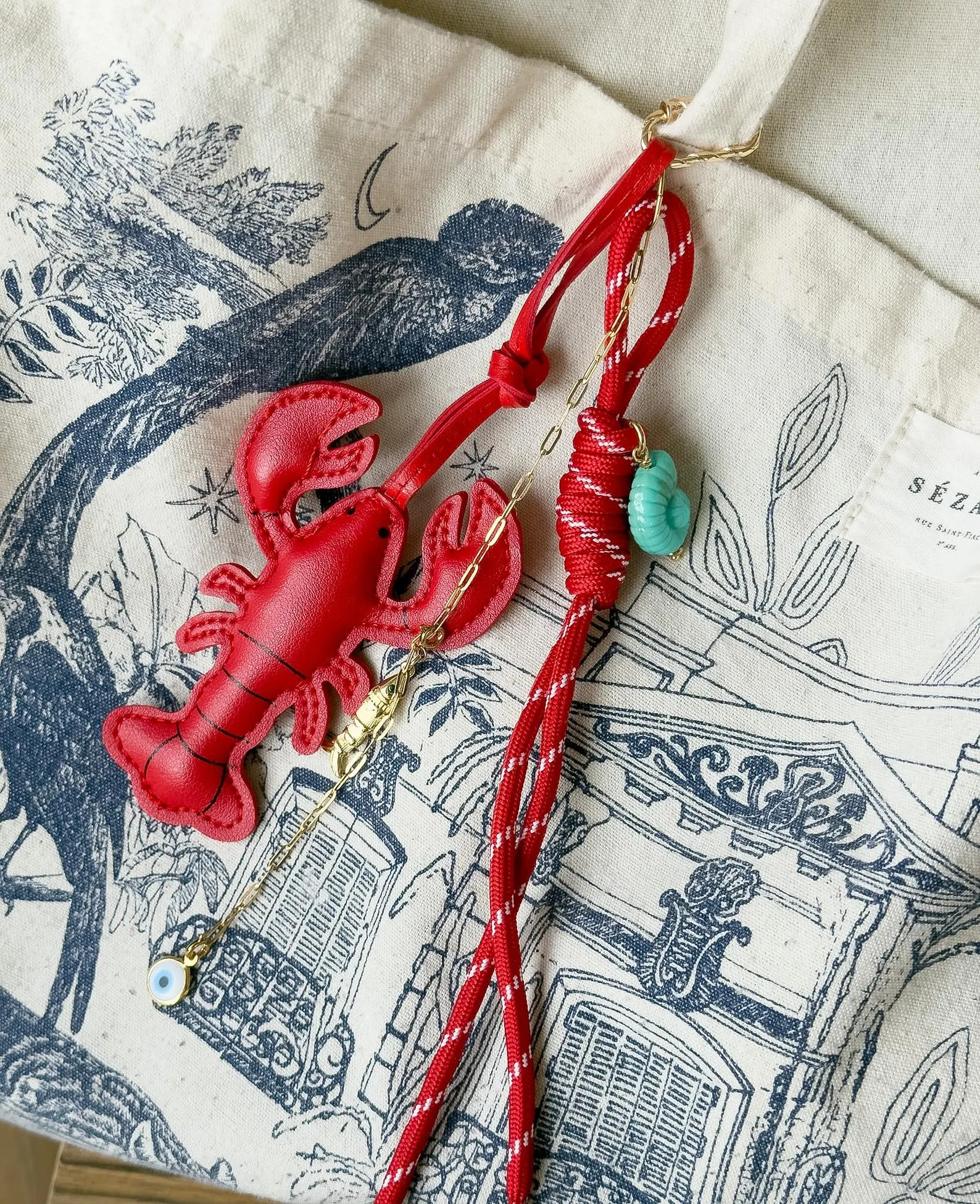 Lobster Bag Charms to Personalize. - Etsy | Etsy (Global)