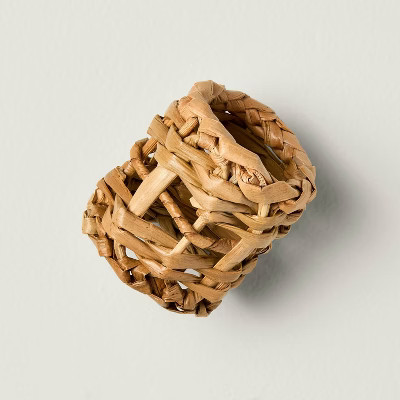 4pc Natural Woven Napkin Ring Set - Hearth & Hand™ with Magnolia | Target