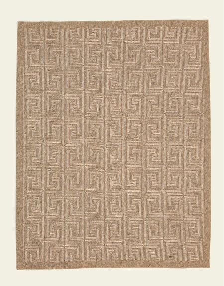 Neutral Greek key outdoor rug find! Love this to freshen up a patio or porch  

#LTKhome #LTKSeasonal