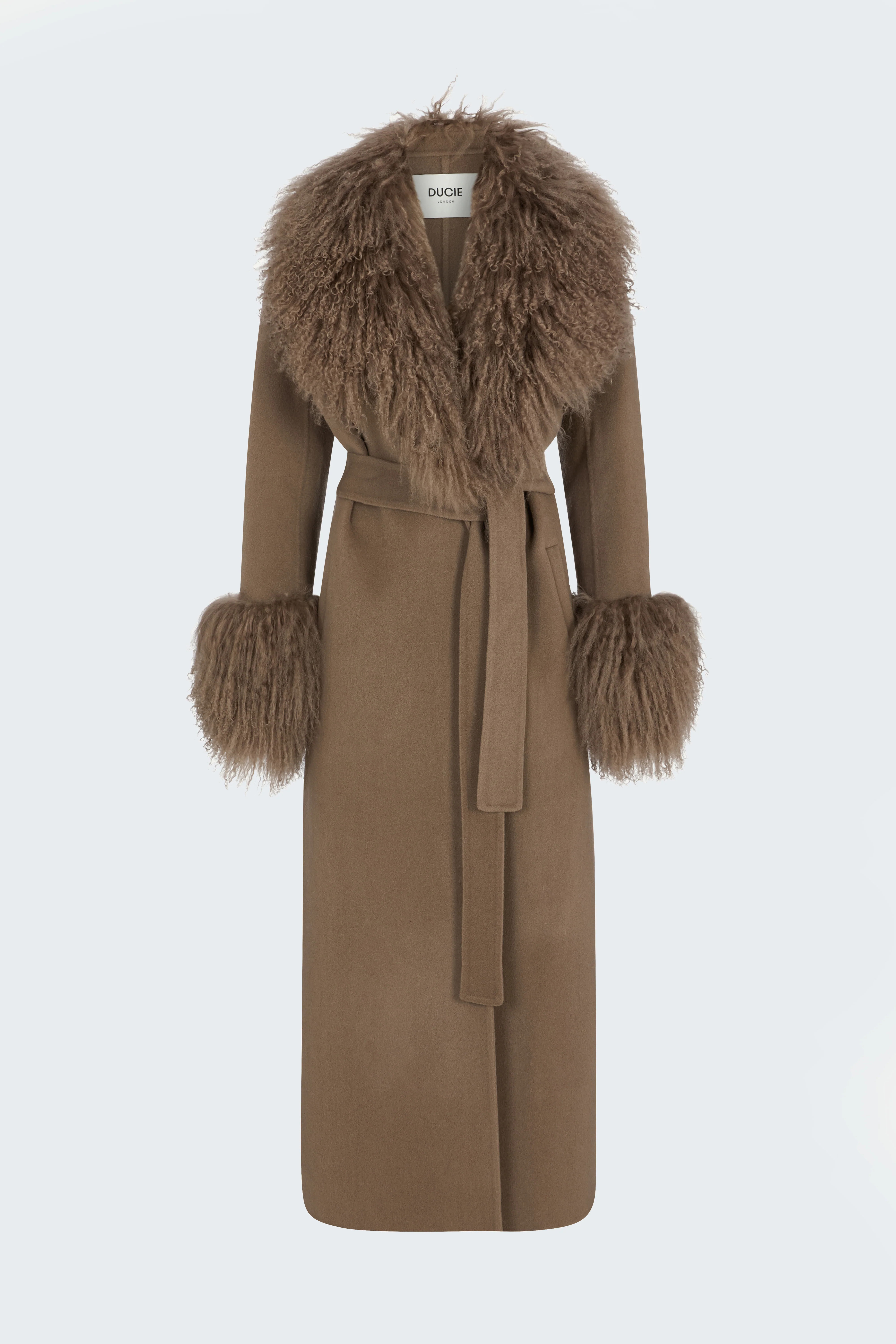 Lily Mongolian Coat | DUCIE