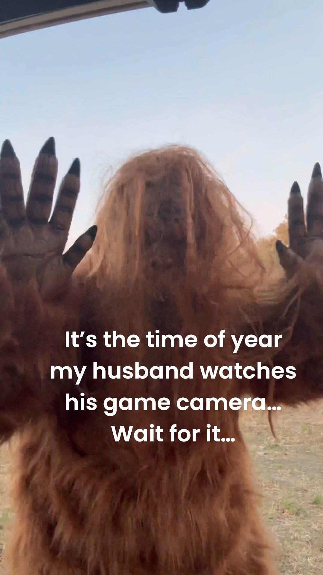 The best time of year to surprise my husband with a pic on his game camera!🤣🤣🤣
And if you’re looking for a Christmas gift…. This game camera takes amazingly clear pics and sends them right to your phone!😉

#huntingseason #gamecamera #practicaljoke #sasquatch #bigfoot #halloweencostume #marriagegoals 

#LTKSeasonal #LTKHalloween #LTKActive