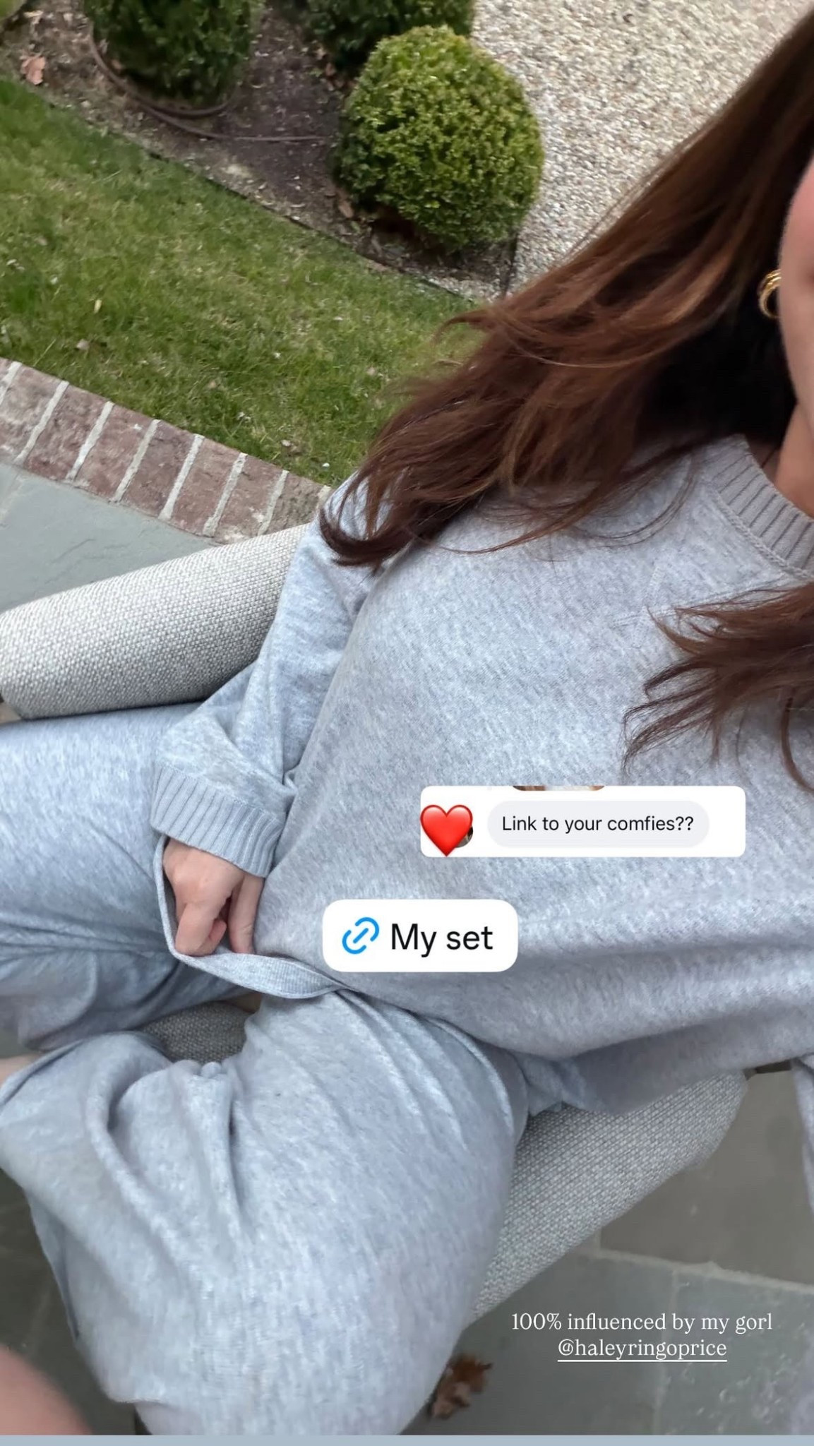 This Aerie set is so comfy, so good for spring time too! 

spring l aerie l matching set l lounge 