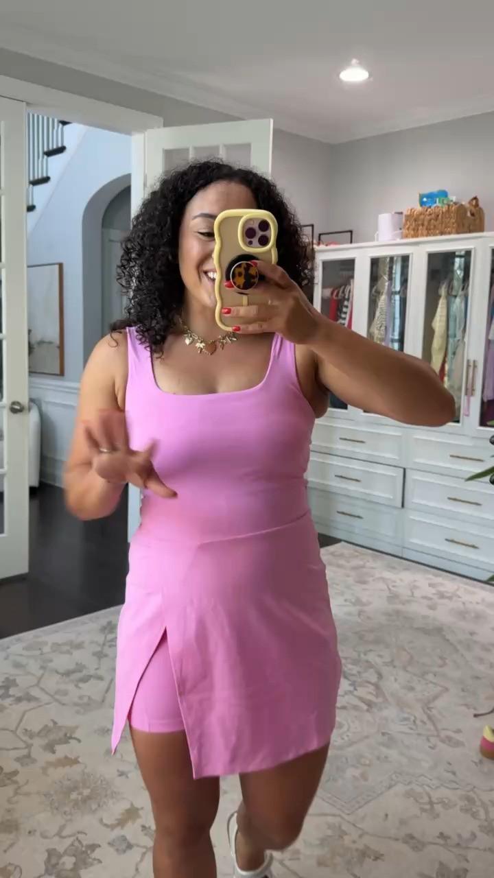 My go-to casual summer look! ☀️ This Old Navy athletic dress is so good and comes in several colors that are perfect for summer. 

 #LTKmomlife #LTKSeasonal #LTKActive