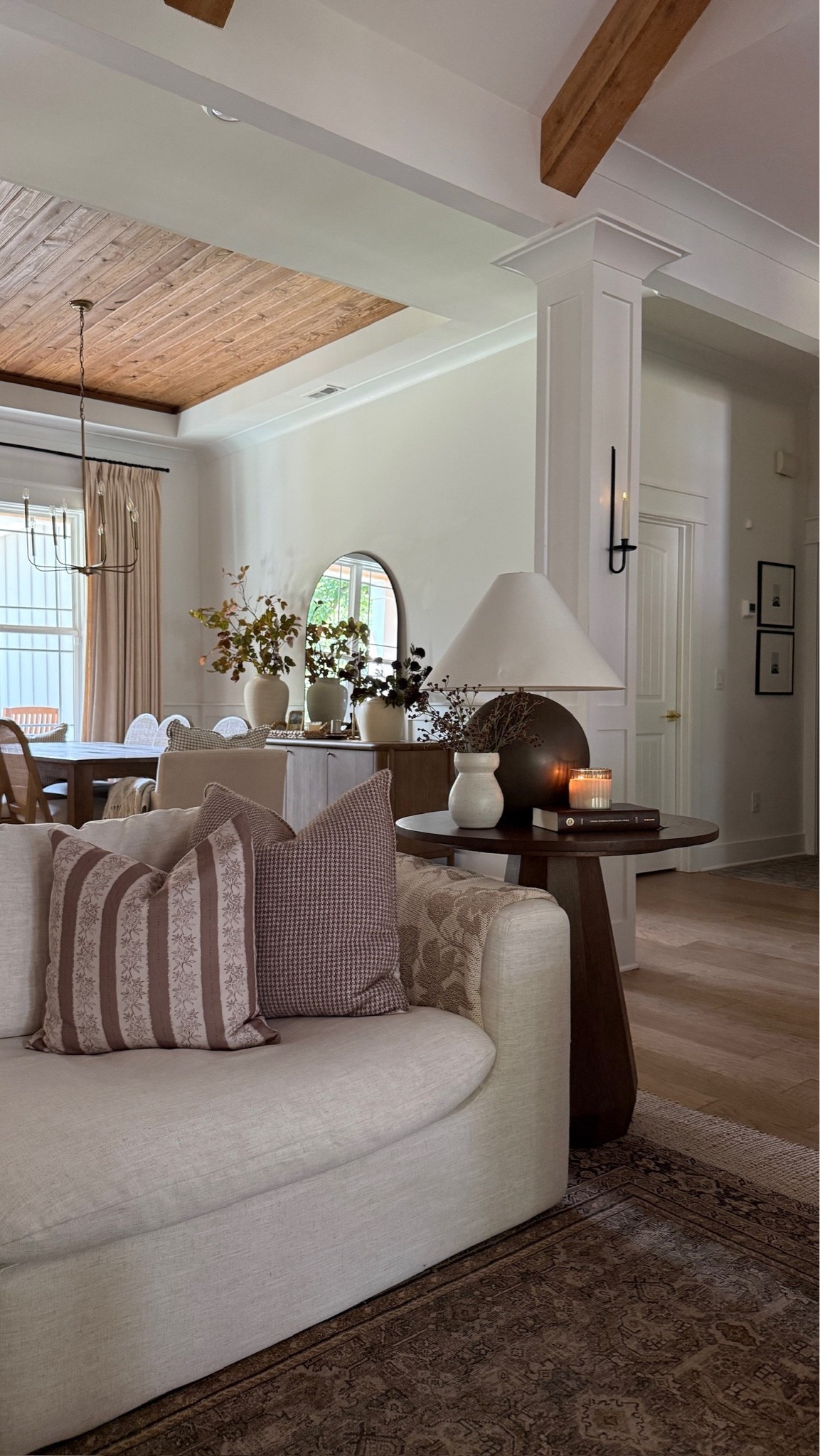 This view of our cozy great room is one of my favorites — especially when it’s decorated for fall. It’s cozy, curated, and perfect for gathering as a family. 🤎🍂

#LTKHome #LTKSeasonal