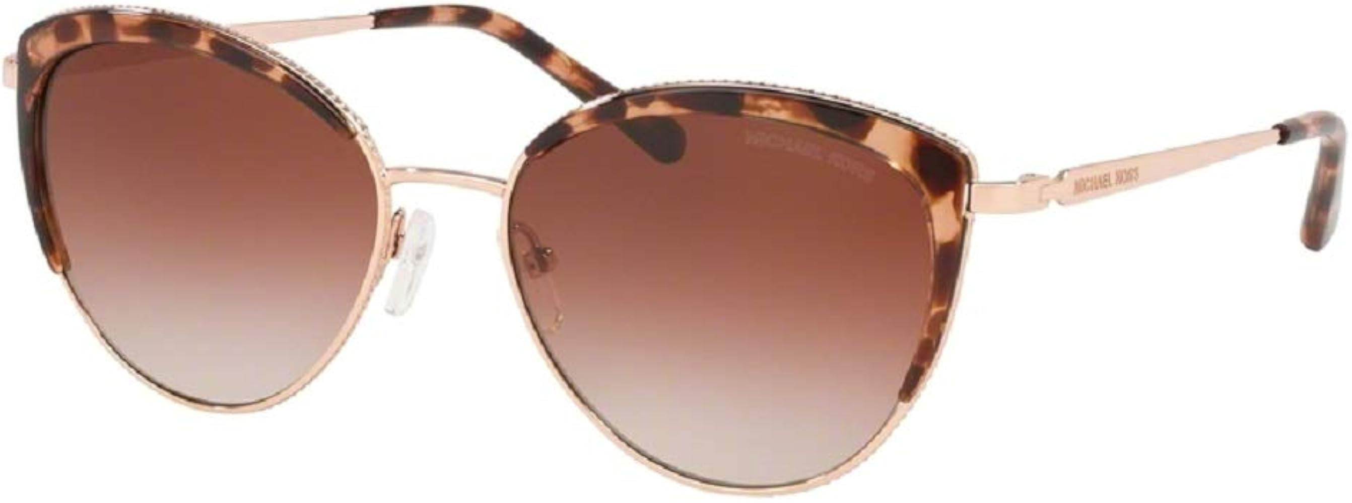 Michael Kors MK1046 KEY BISCAYNE Cat Eye Sunglasses For Women+FREE Complimentary Eyewear Care Kit | Amazon (US)