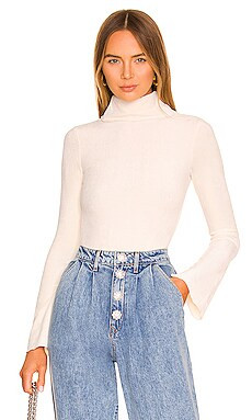 Camila Coelho Gloria Bodysuit in Off White from Revolve.com | Revolve Clothing (Global)