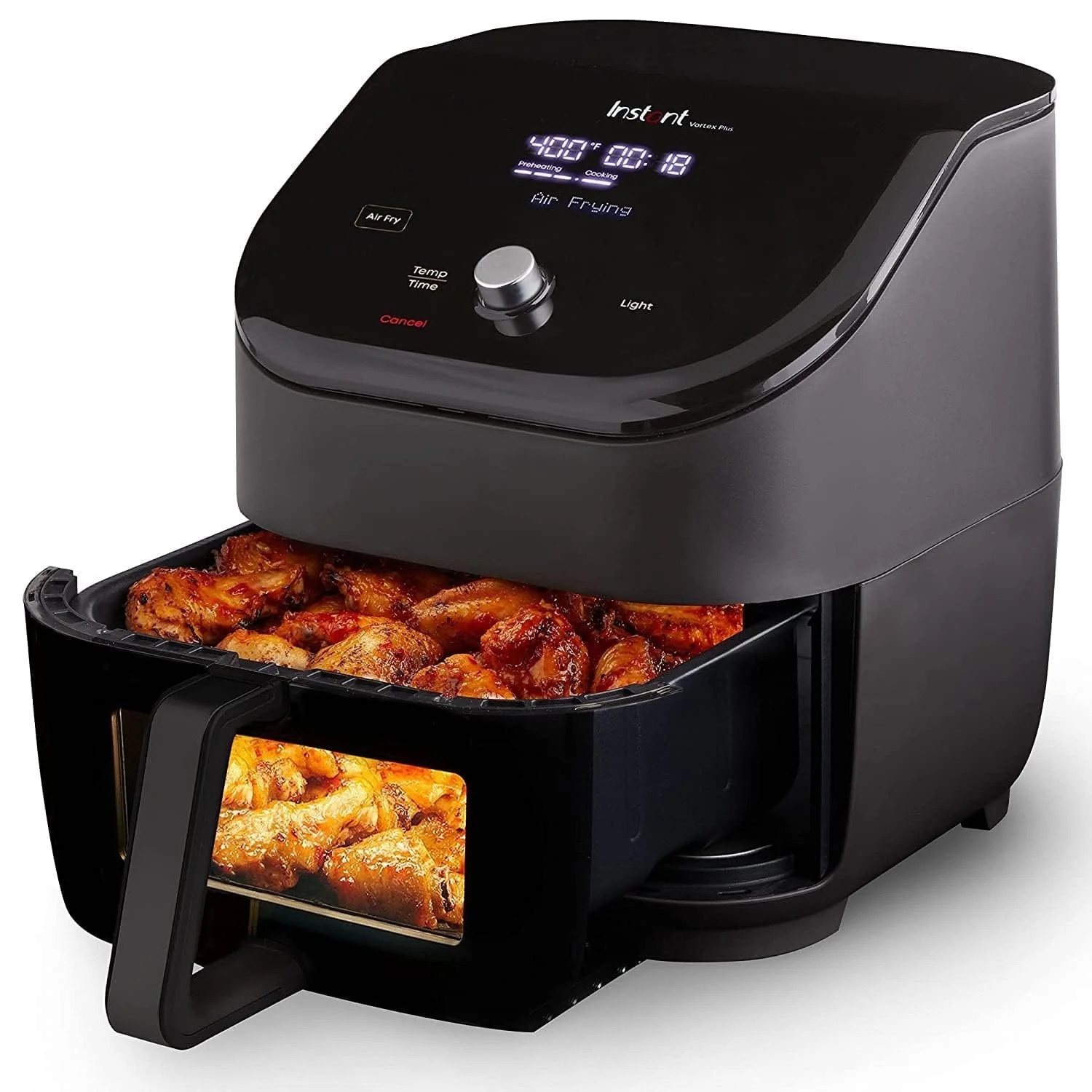 Instant Pot Vortex Plus 6-Quart 6-in-1 Air Fryer Oven with ClearCook Cooking Window, Digital Touc... | Walmart (US)