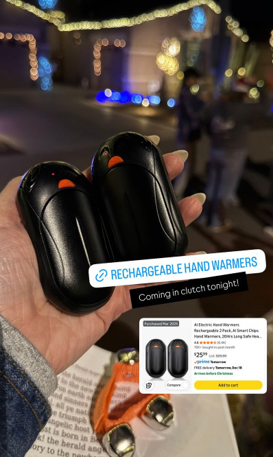 Rechargeable Hand Warmers! 

 #LTKHoliday #LTKSeasonal #LTKU
