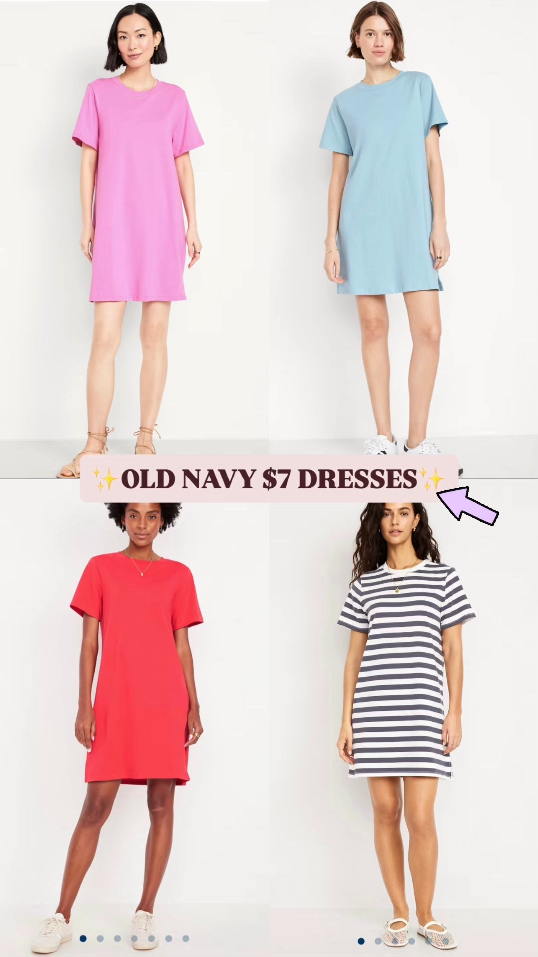 Old Navy $7 dress sale! All are linked below ✨

#LTKStyleTip #LTKFindsUnder50 #LTKSaleAlert