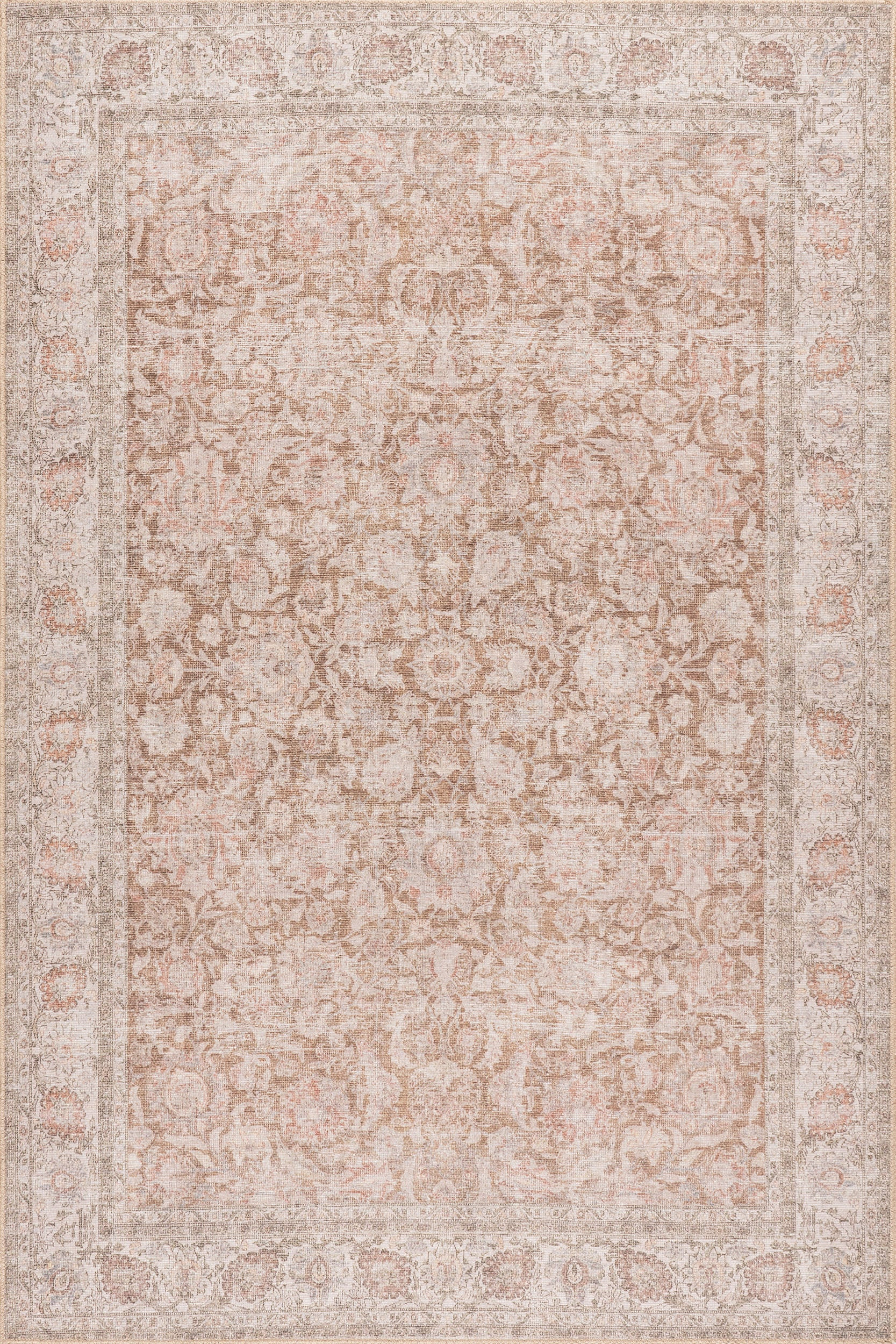 Clinton Antiqued Jute-Blend Rug | Rugs USA