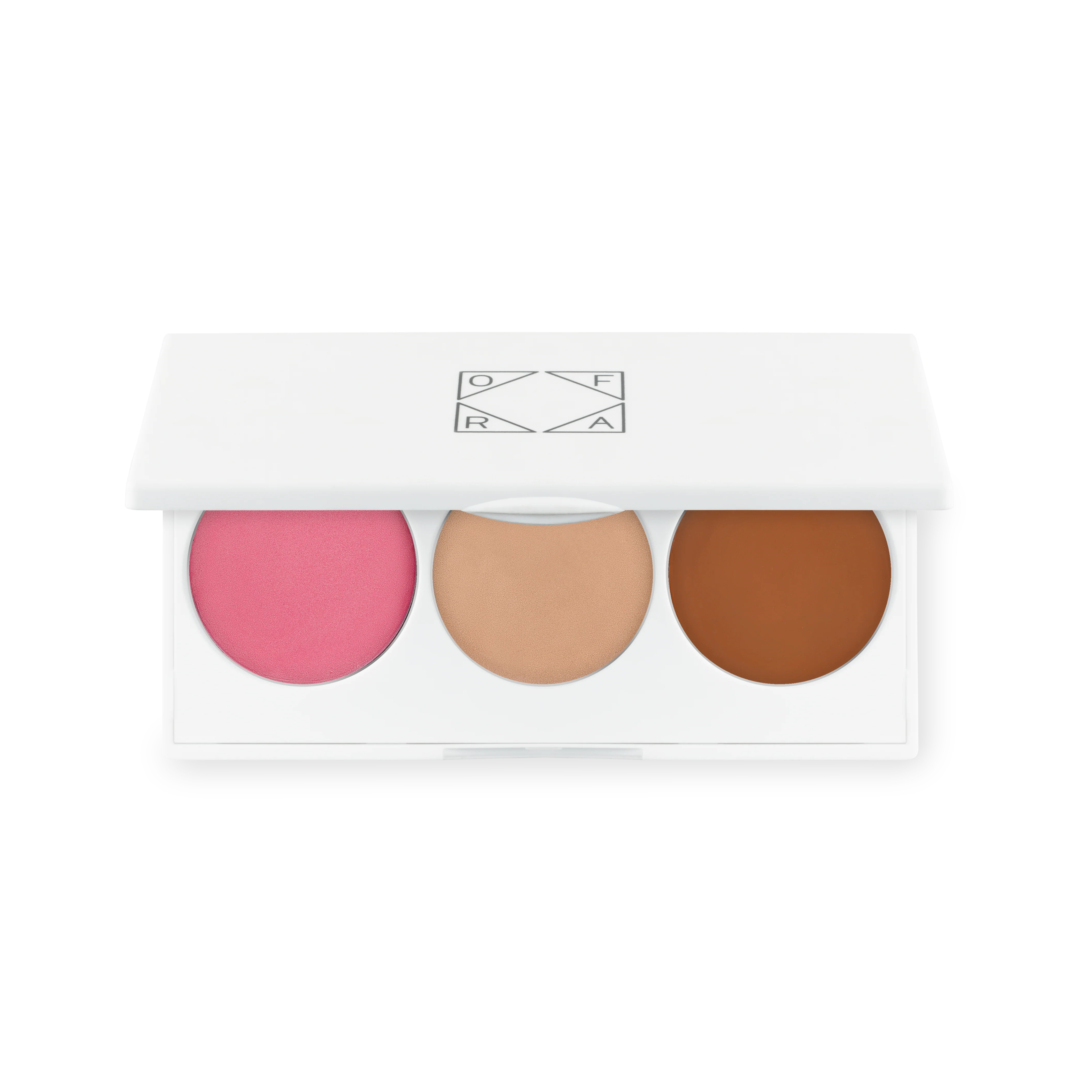 OFRA Creamy Cashmere Midi Palette | Cream Blush, Bronzer, and Highlighter | OFRA Cosmetics