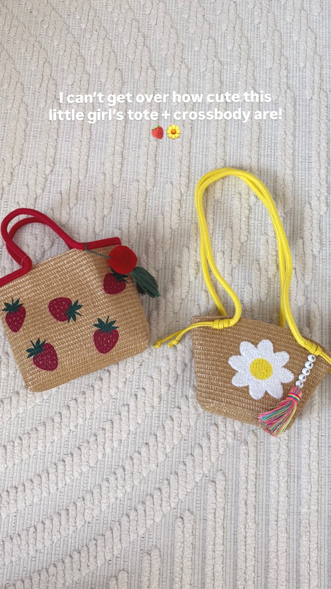 The cutest little girl’s bags for spring & summer!