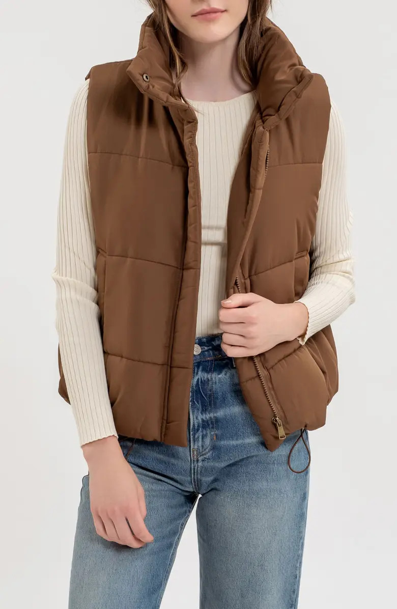 Blu Pepper Quilted Vest | Nordstromrack | Nordstrom Rack