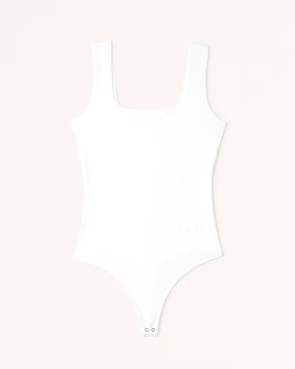 Women's Soft Matte Seamless Squareneck Bodysuit | Women's Tops | Abercrombie.com | Abercrombie & Fitch (US)