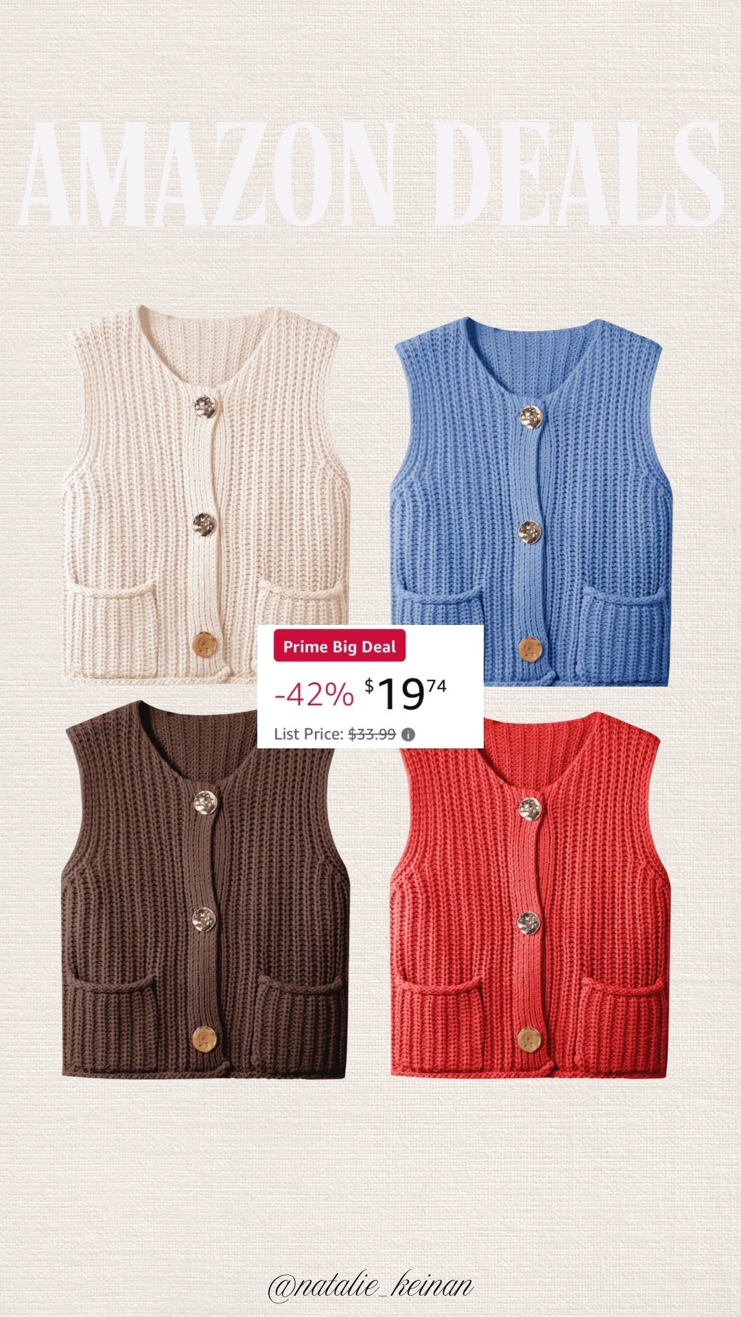 Cutest vests!

#LTKStyleTip #LTKFindsUnder50 #LTKSaleAlert