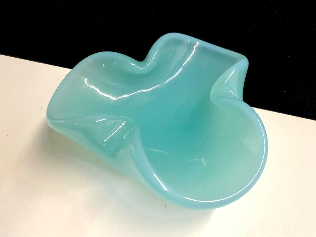 Vintage Murano Green Alabastro Art Glass Candy Bowl Mid Century Modern Italian | Etsy (US)