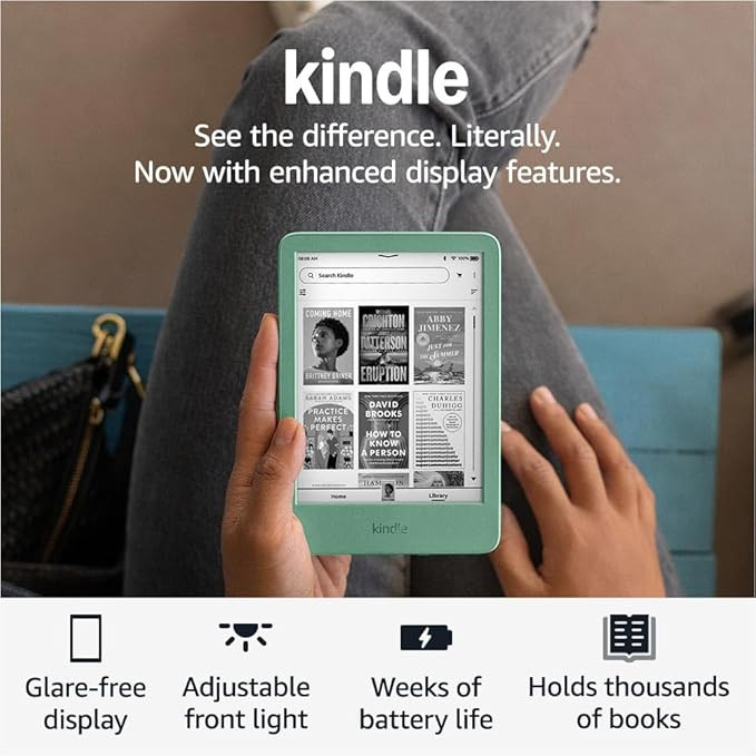 Amazon Kindle 16 GB (newest model) - Lightest and most compact Kindle, now with faster page turns... | Amazon (US)