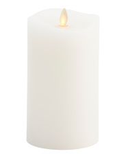 Moving Flame Melted Edge Led Pillar Candle | Pillows & Decor | Marshalls | Marshalls