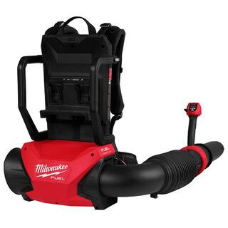 Milwaukee M18 FUEL 155 MPH 650 CFM 18-Volt Lithium-Ion Brushless Cordless Dual Battery Backpack B... | The Home Depot