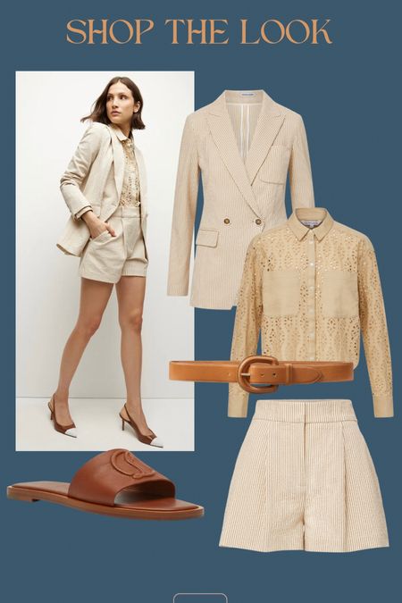 Shop the Look: Chic summer outfit from Veronica Beard. Absolutely stunning!

Over 50 fashion inspo, over 40 outfit idea,  summer outfit, linen short blazer set.



#LTKSeasonal #LTKshoecrush #LTKover40