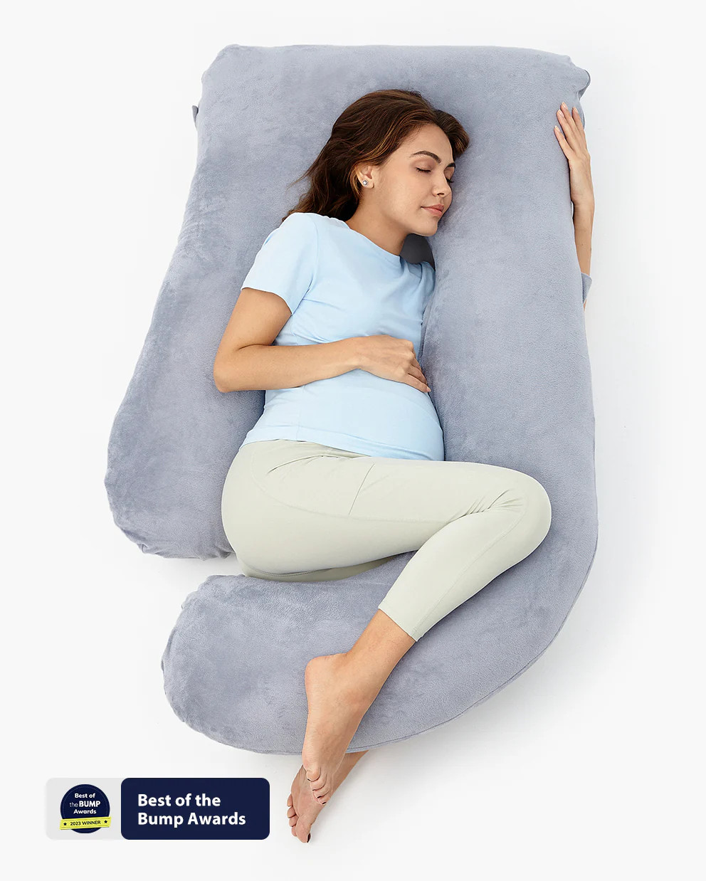 Huggable - U Shaped Maternity Body Pillow | Momcozy US