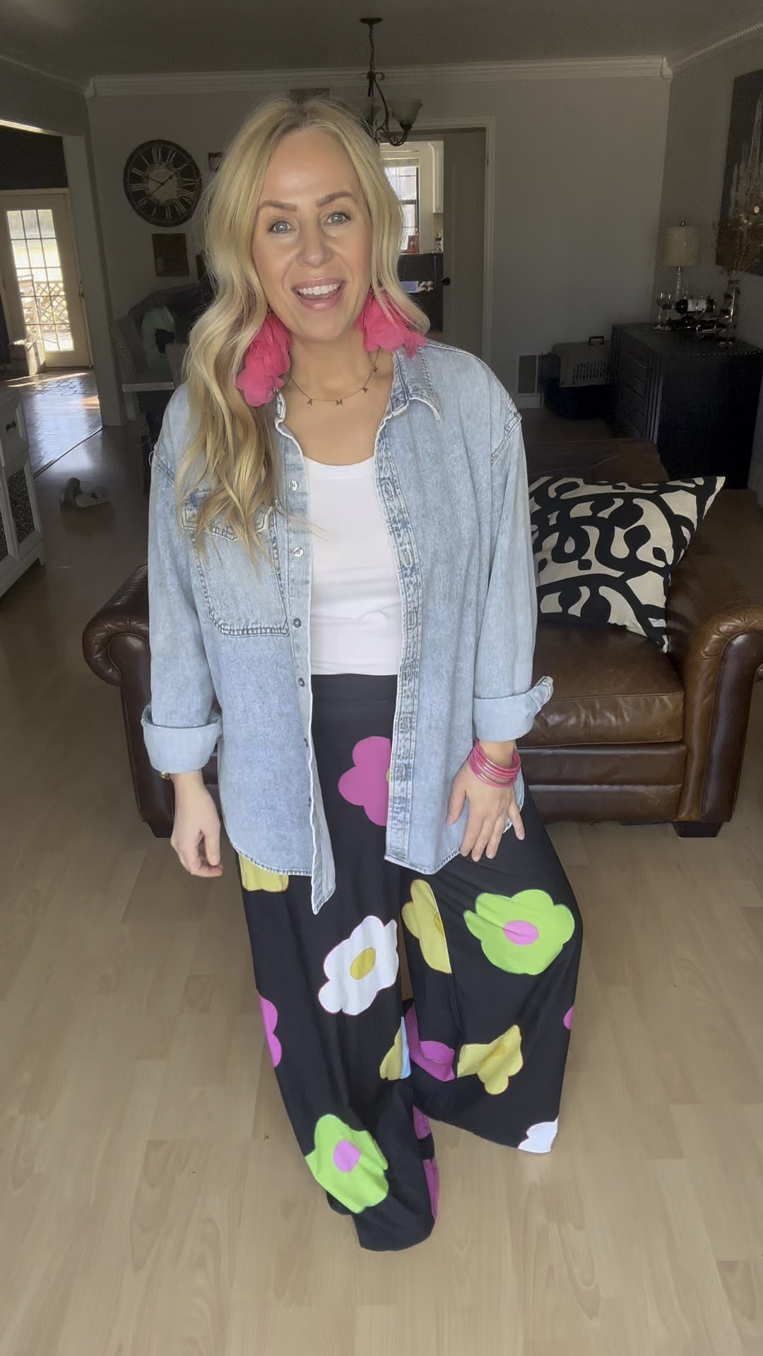 Teacher Style | Spring | Floral | Wide Leg Pants | OOTD |

#LTKOver40 #LTKStyleTip #LTKFindsUnder100