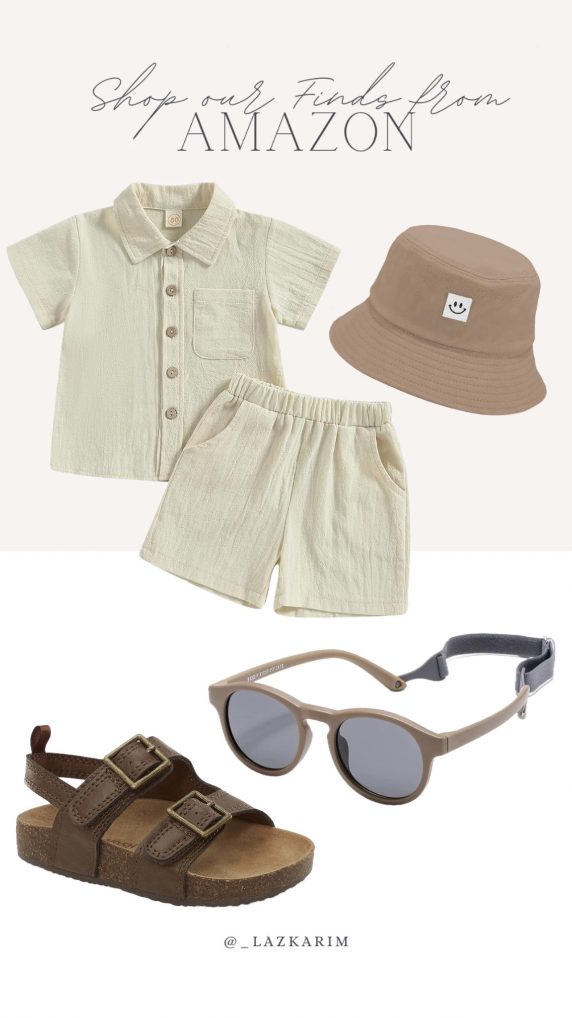 Anyone else excited for summer! 

Just got this set from Amazon for Laz and I can’t help but be obsessed!

Can’t wait for him to wear this to our upcoming beach vacation in May🤩

#LTKBaby #LTKSeasonal #LTKKids