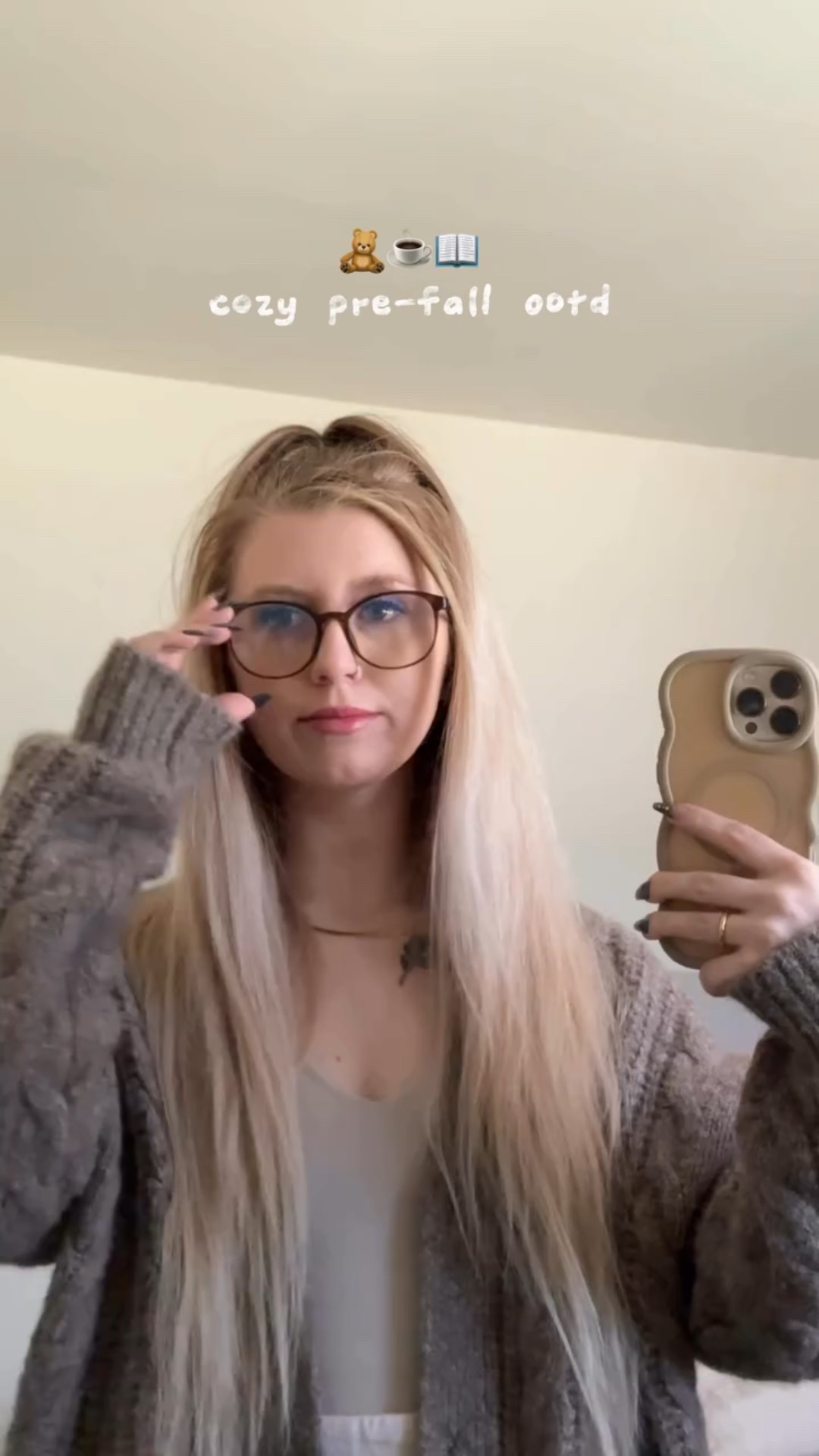 sweater weather came knocking and I did not hesitate 🧸☕️🍂 cozy layers are officially in rotation. today’s pre-fall OOTD is all about oversized comfort—a chunky cable knit cardigan, linen wide-leg pants, fuzzy socks + fur clogs. 

the perfect balance of cozy and put-together for working from home + tackling chores ✨

my entire outfit is linked on my LTK 🫶🏼
lashes: @winkclique (code: OXMXL10)

#CozyOutfit #PreFallOOTD #ComfortStyle #WideLegPants #FallOutfitInspo #CozyStyle #WorkFromHomeOutfit #FallFashion #SlowLivingStyle #CozyChic #NeutralOutfit #MinimalistOutfit #FallWardrobe #OOTDInspo #ComfortCreator fall fashion, ootdfash, style inspo, fall styling, cozy earth, abercrombie & fitch, pinterest inspo, cozy outfit, asthetic, fall ootd, easy outfit

#LTKSeasonal #LTKPetite #LTKSaleAlert