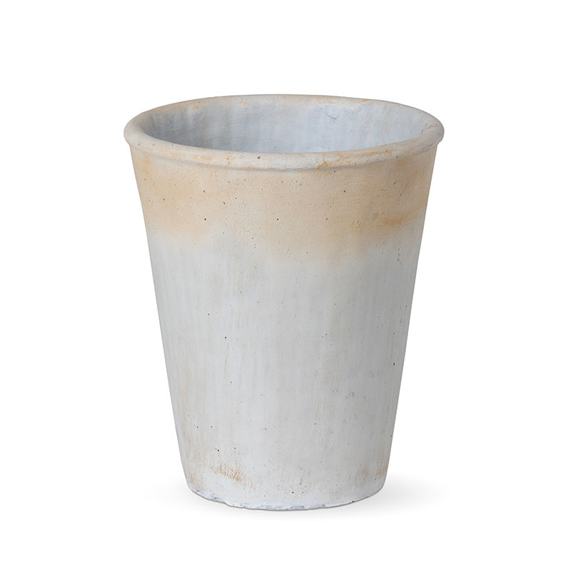 Distressed Concrete Outdoor Planter -  11" | The Company Store