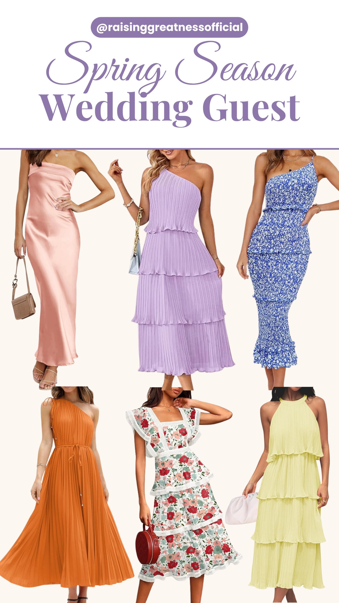 Get ready to bloom at spring weddings with our curated selection of guest outfits! From breezy florals to pastel hues, find your perfect ensemble for celebrating love in style. Dress to impress and embrace the beauty of the season! 💐👗 #SpringWedding #GuestOutfits #FashionInspo

#LTKwedding #LTKSeasonal #LTKstyletip