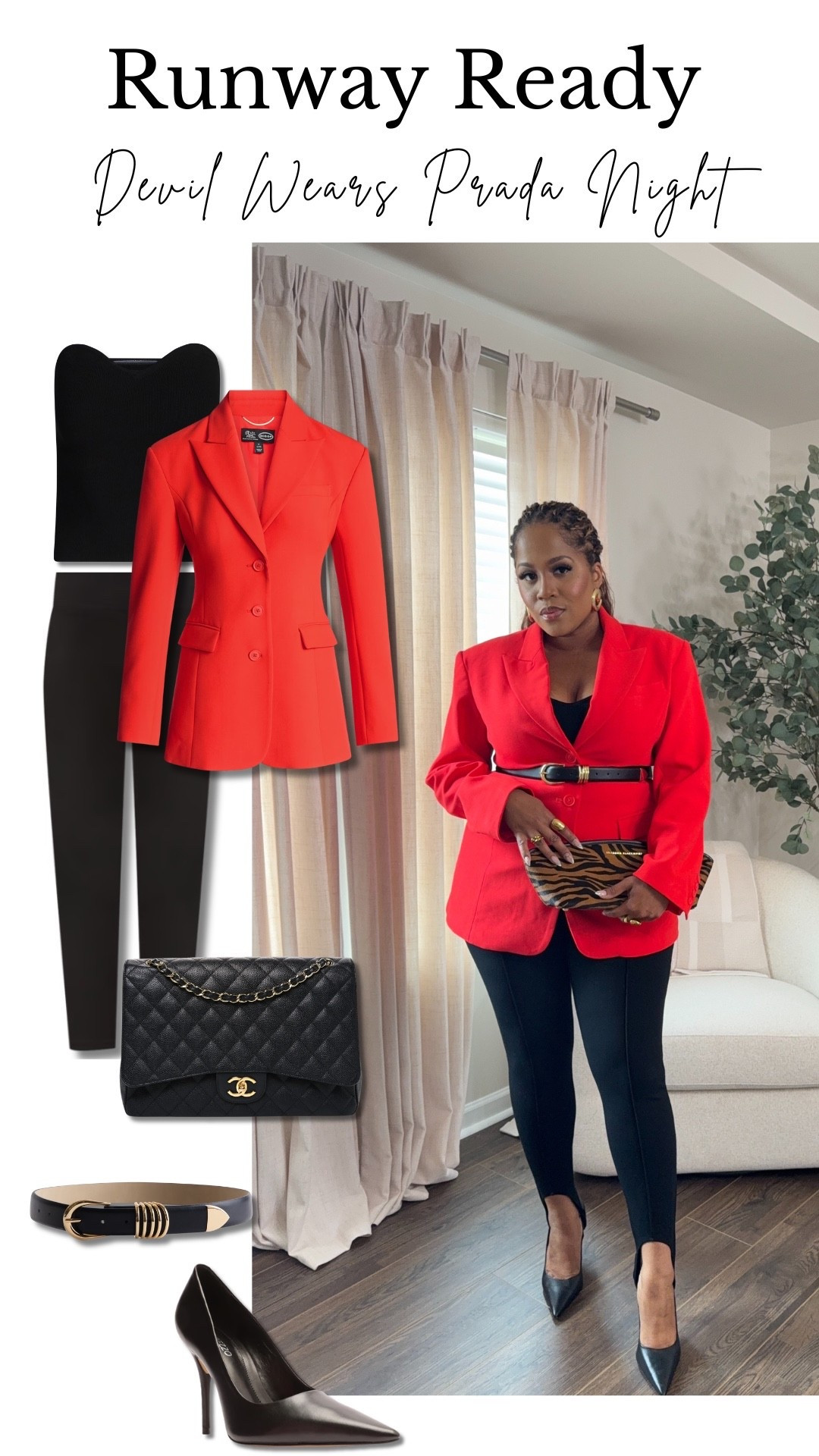 What I wore to the TDWP2. Blazer and top size XL. Leggings are older tagged similar style. I

#LTKootd #LTKvlog #LTKOver40