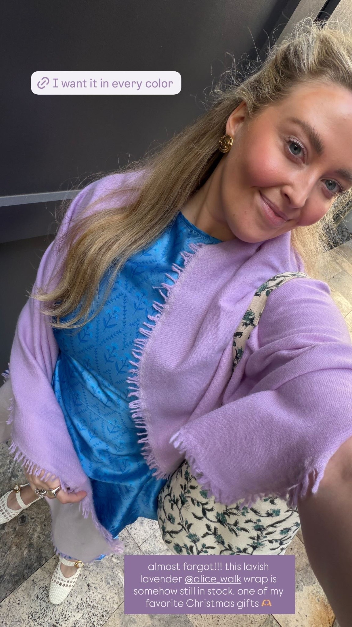 Beyond obsessed with this lilac wrap 💜

#LTKootd #LTKSeasonal #LTKTravel