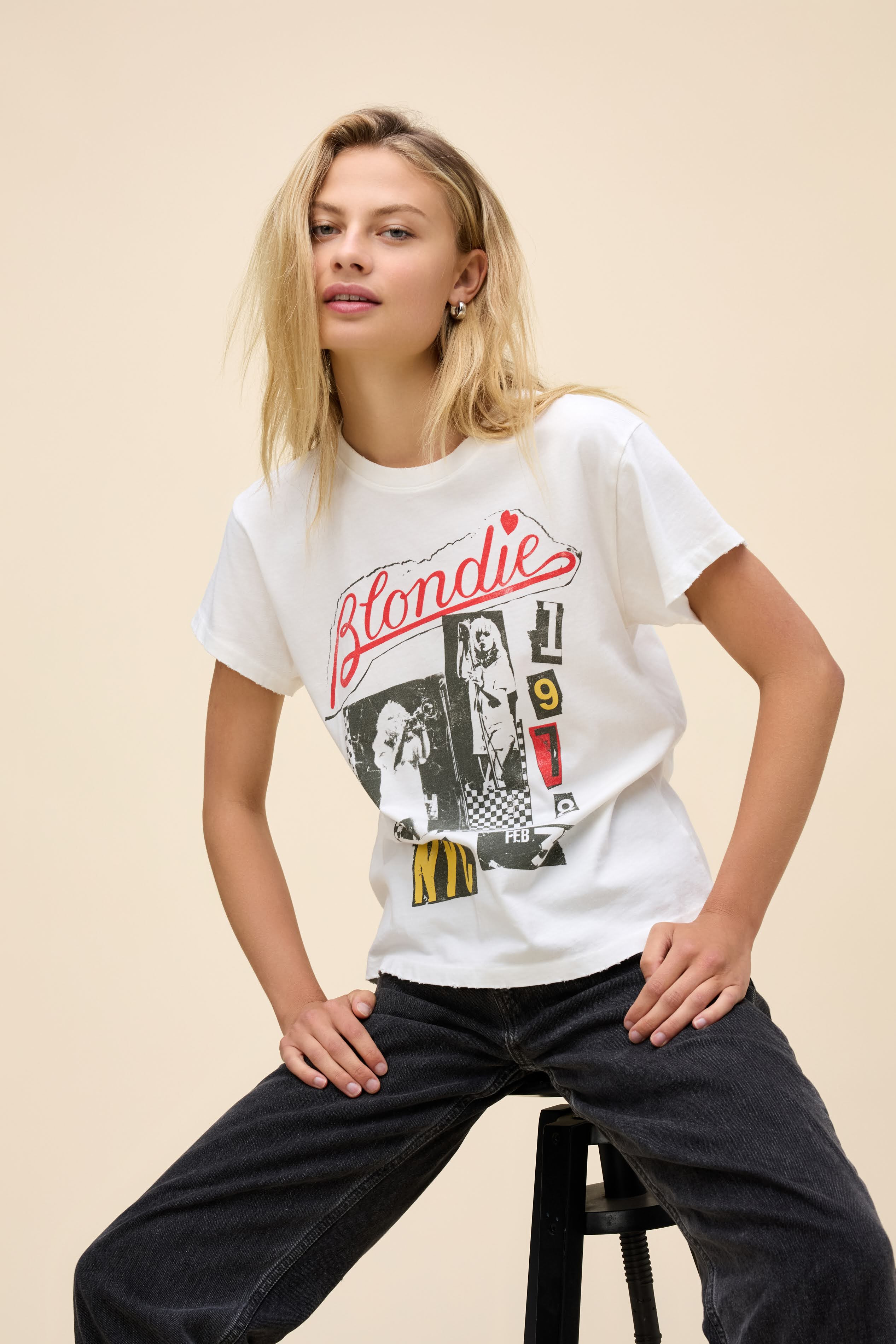 Blondie Valentine Collage Tour Tee | Daydreamer
