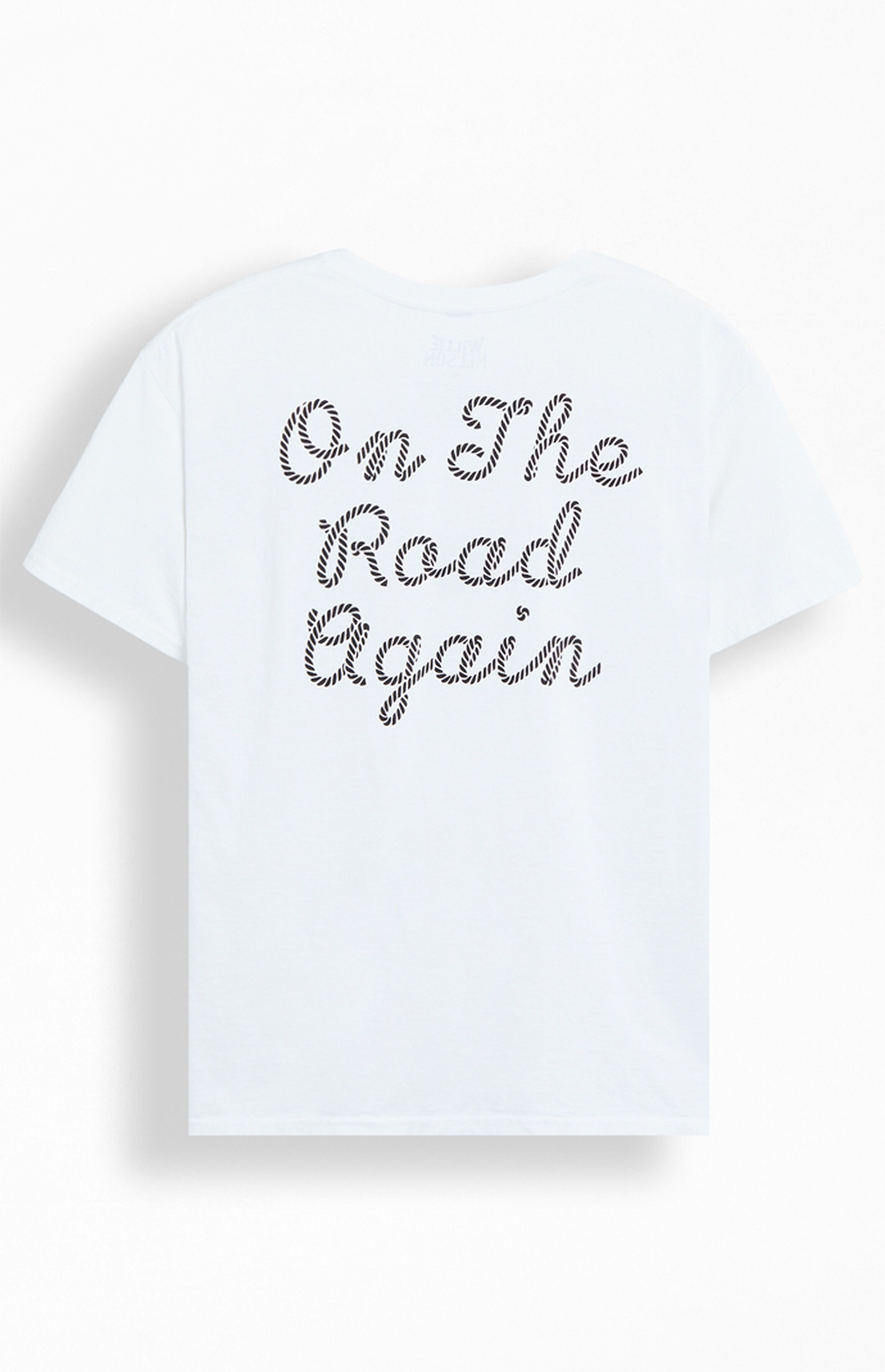 Willie Nelson On The Road Again T-Shirt | PacSun