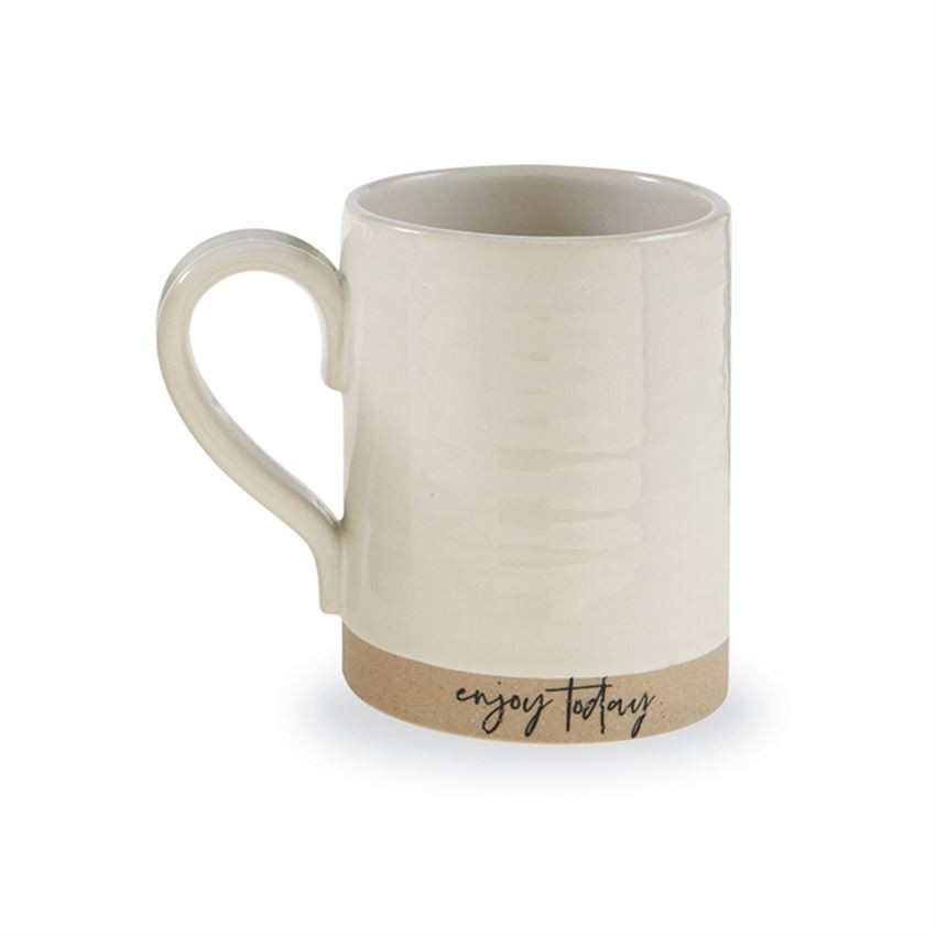 Enjoy Today Stoneware Mug | Mud Pie (US)
