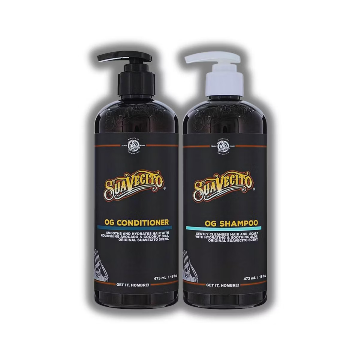 Suavecito OG Shampoo Gently Cleanses Hair and Scalp - 16 oz & OG Conditioner 16 oz DUO SET KIT - ... | Target