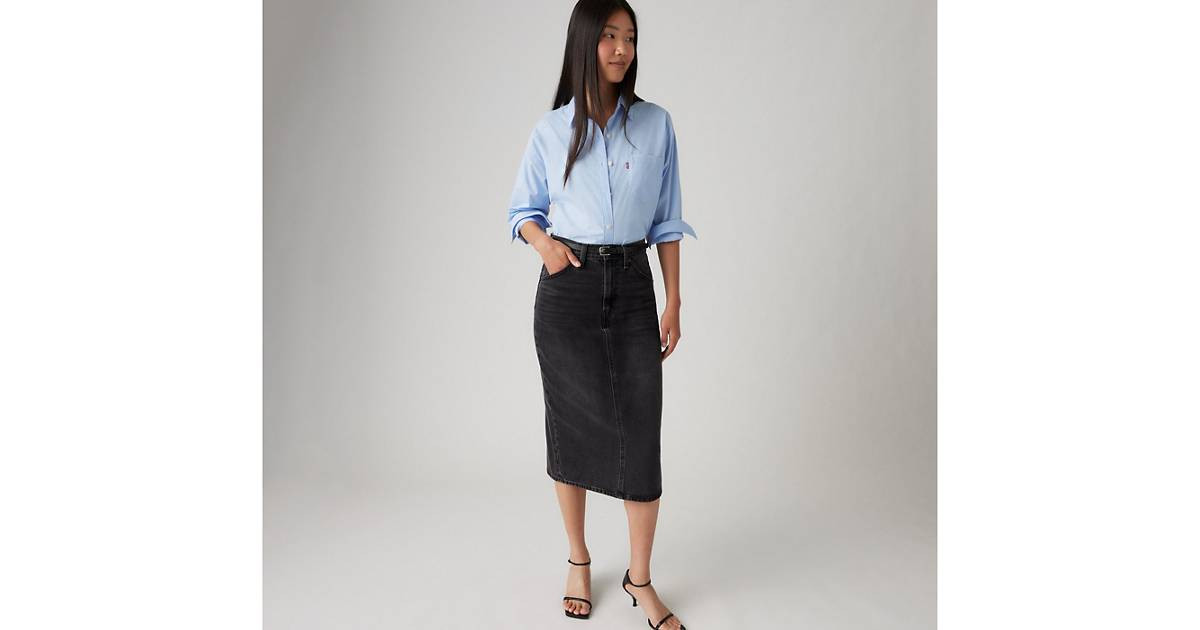 High Rise Slit Skirt | Levi's US