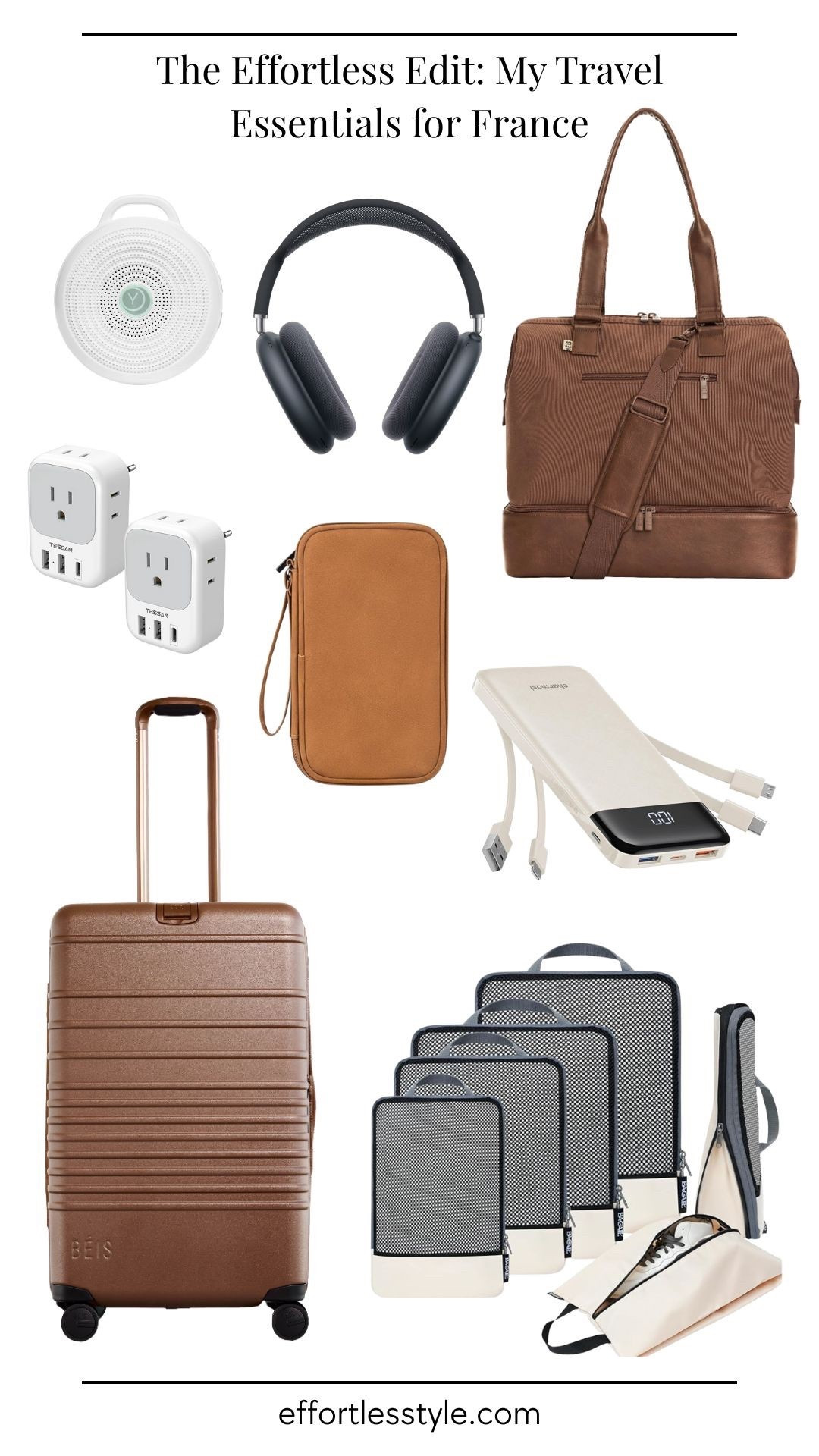 The Effortless Edit: My Travel Essentials for France 🇫🇷 

#LTKOver40 #LTKTravel #LTKFindsUnder100