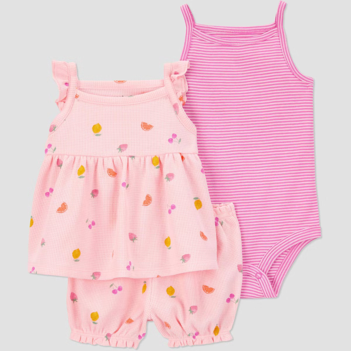 Carter's Just One You® Baby Girls' Fruit Top & Bottom Set | Target