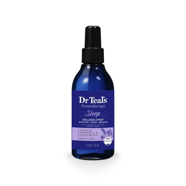 Dr Teal's Aromatherapy Sleep Body & Room Spray with Lavender and Chamomile, 6 fl oz | Walmart (US)