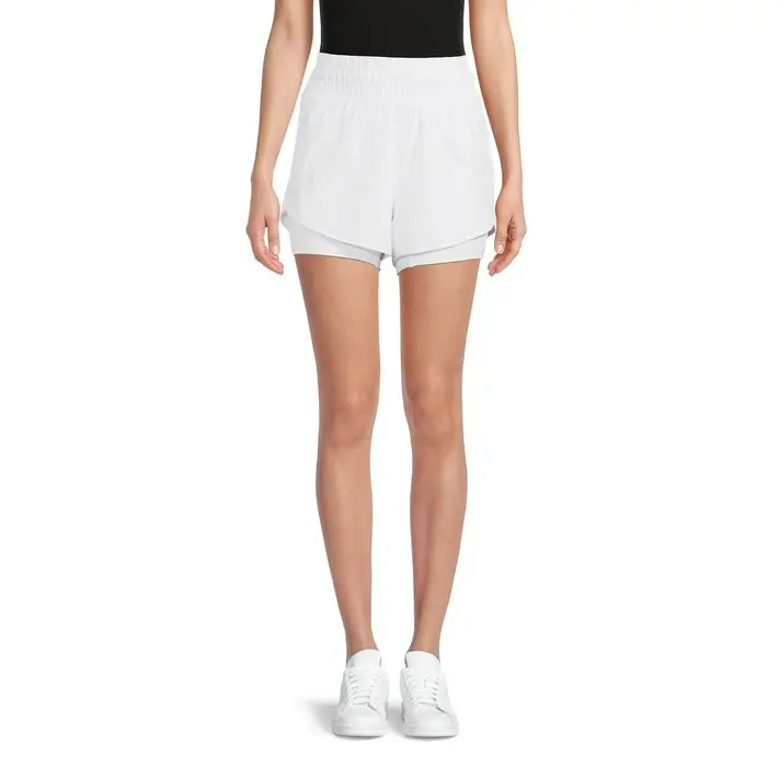 Avia Women's High Rise Running Shorts with Bike Liner | Walmart (US)