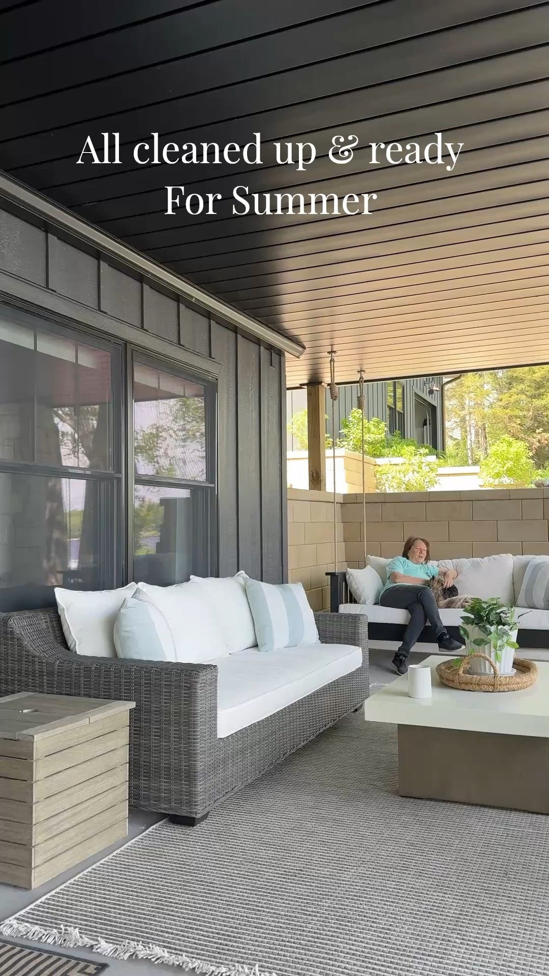 Being on summer! We have had this furniture for 3 years now and it looks as good as the day we first got it!! All the covers are washable and customizable to easily Change out over the years

#LTKSaleAlert #LTKHome #LTKSeasonal