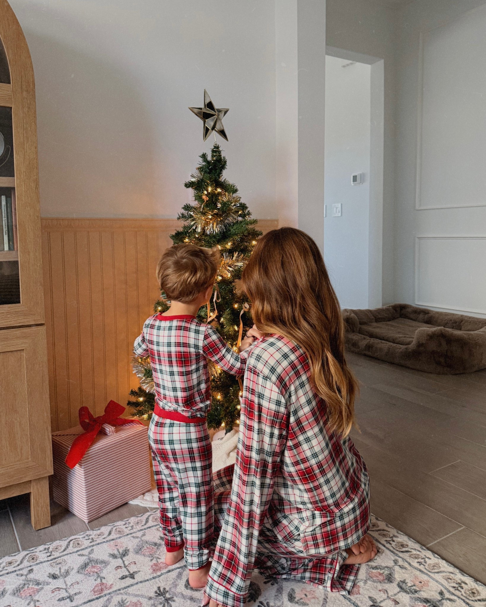 little sleepies has the cutest christmas pajamas for the whole family❣️ matching with my boy 🎄

#LTKSeasonal #LTKHoliday #LTKmomlife